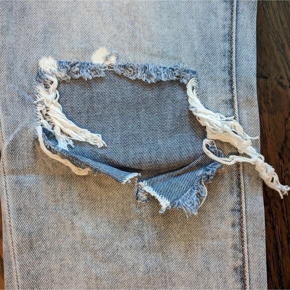 One Teaspoon Awesome Baggies Distressed Jeans Montana Blue Size 29 NEW - Picture 9 of 15